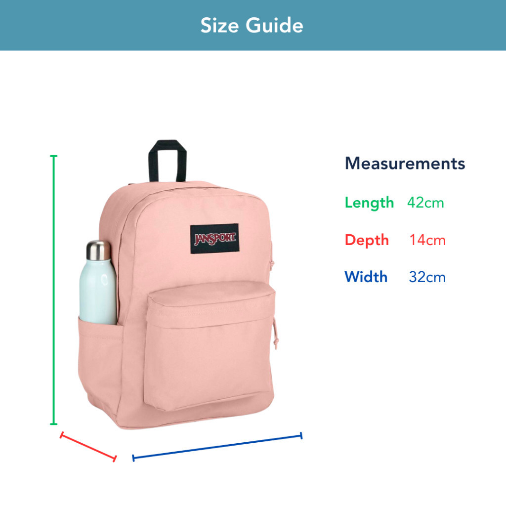 [BEAUTY LR COLLECTION] JanSport Tas Ransel / Backpack / Daypack SuperBreak Misty Rose