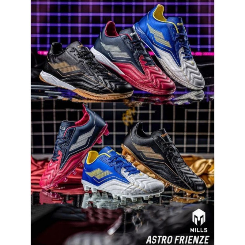 [MAD SPORT] sepatu bola dan futsal Mills astro firenze