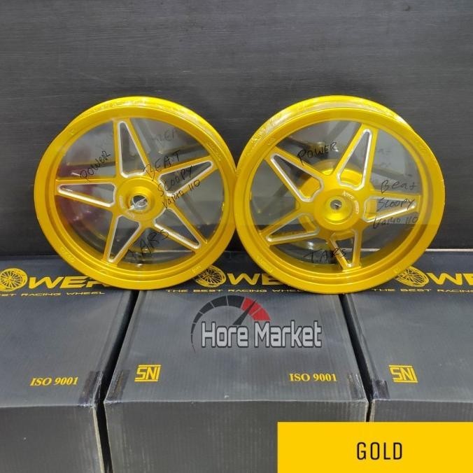VELG POWER BINTANG KING STREET BEAT ESP FI SCOOPY VARIO 110 KARBU LED
