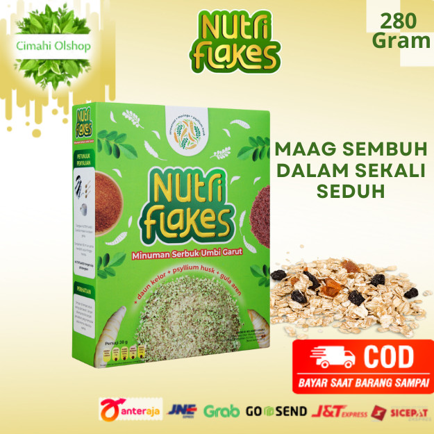 

NUTRIFLAKES|MINUMAN SEREAL|MINUMAN SEREAL SEHAT ASAM LAMBUNG|NUTRIFLAKES280GR ORIGINAL