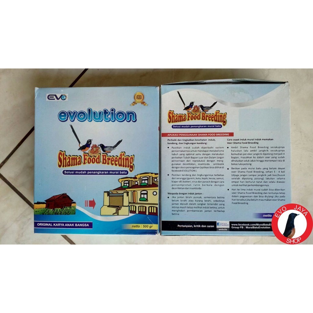 Voer Evolution Pakan Burung Murai Batu