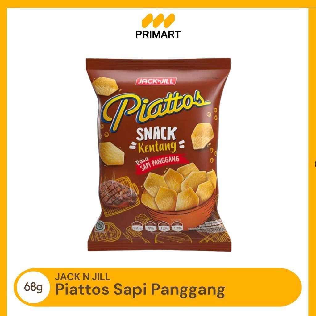 

Piattos Sapi Panggang Snack Keripik Kentang 68 gr