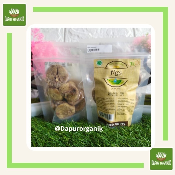 

Mazin - Buah Tin (Figs) Buah Ara Kering Halal Mui Tanpa Pengawet Tanpa Pemanis