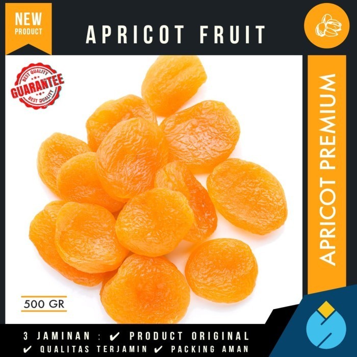 

Mazin - Buah Aprikot Kering 500Gr Dried Apricot 500Gr