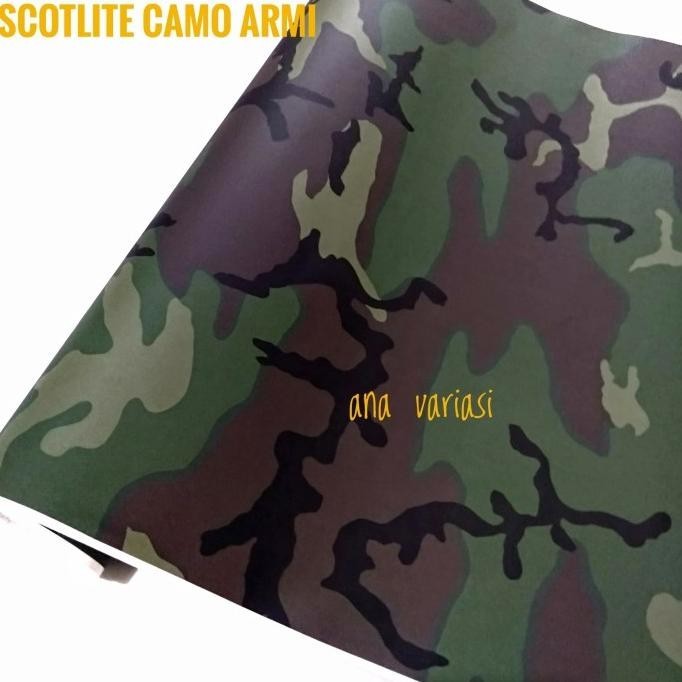 Sale Stiker Skotlet Loreng Skotlet Camo Stiker Skotlet Motor Mobil Armi