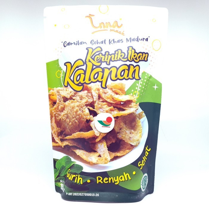 

Produk Terbaik] INNA SNACK KRIPIK IKAN KALAPAN ASIN 150gr KERIPIK MATANG SIAP MAKAN