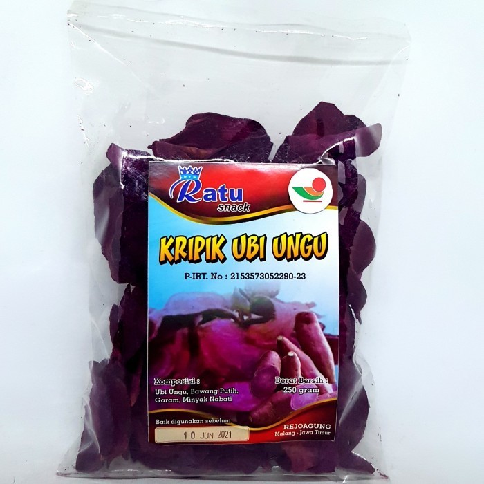 

yang dicari] RATU KRIPIK UBI UNGU 250gr KERIPIK ASLI TIPIS GARING JALAR CRISPY