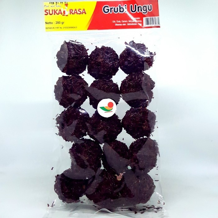 

cusss order] SUKAI RASA GRUBI UNGU / COKLAT 280gr CARANG MAS BULAT KARAMEL UBI