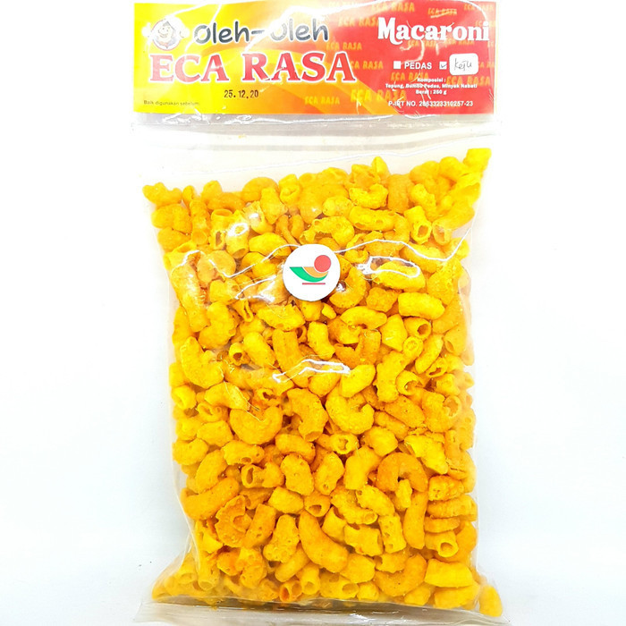 

}}}}}}] ECA RASA MAKARONI KEJU 250gr CAMILAN MACARONI MAKRONI CHEESE ASIN