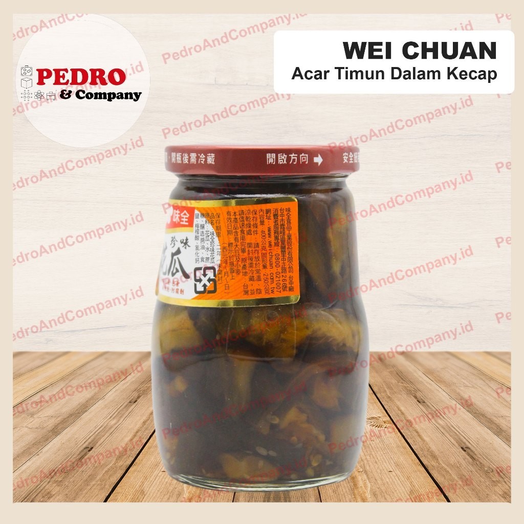 

Wei Chuan Acar Timun Dalam Kecap / Piled Cucumber 400 Gram