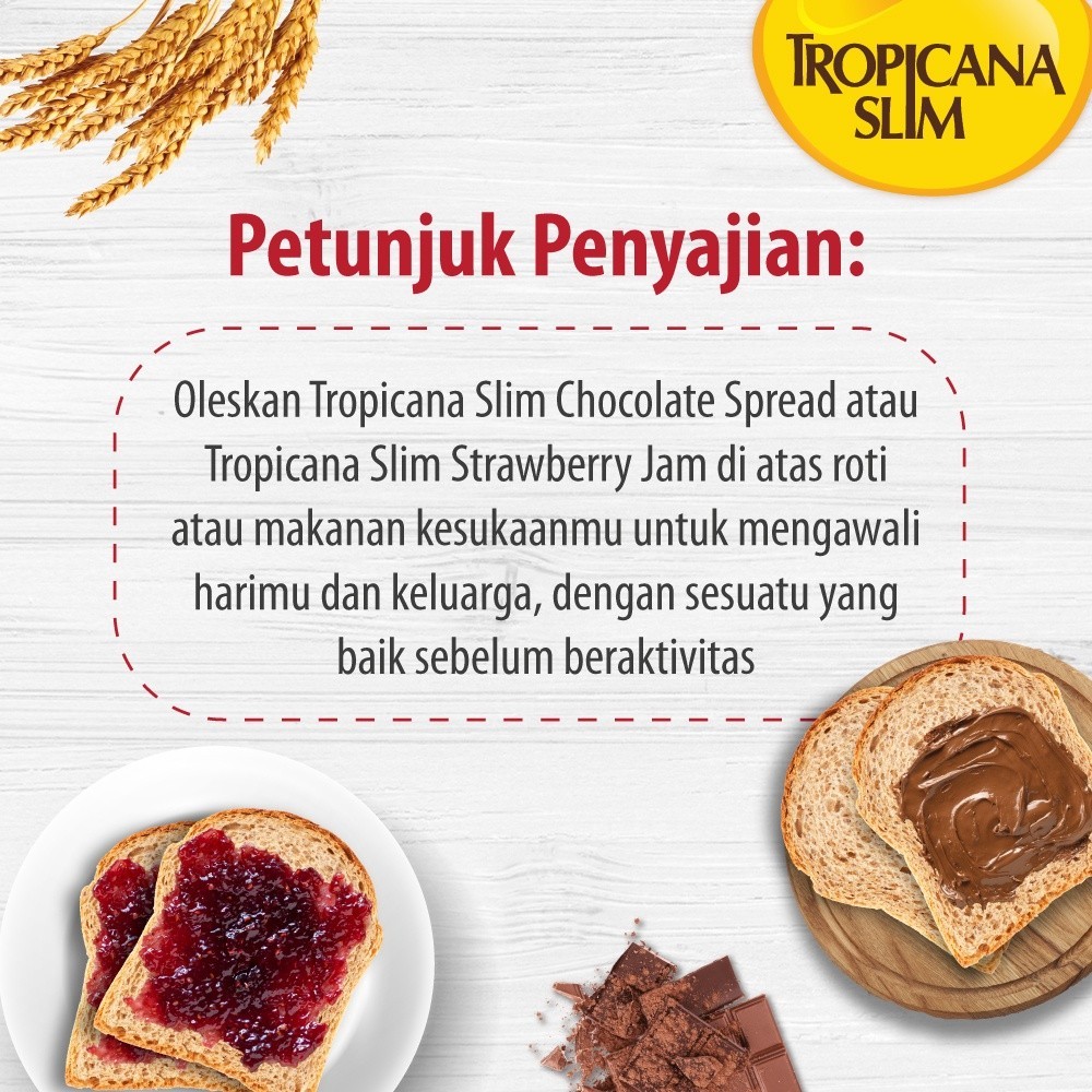 

Slim Strawberry Jam 375 G - Selai Stroberi Bebas Gula