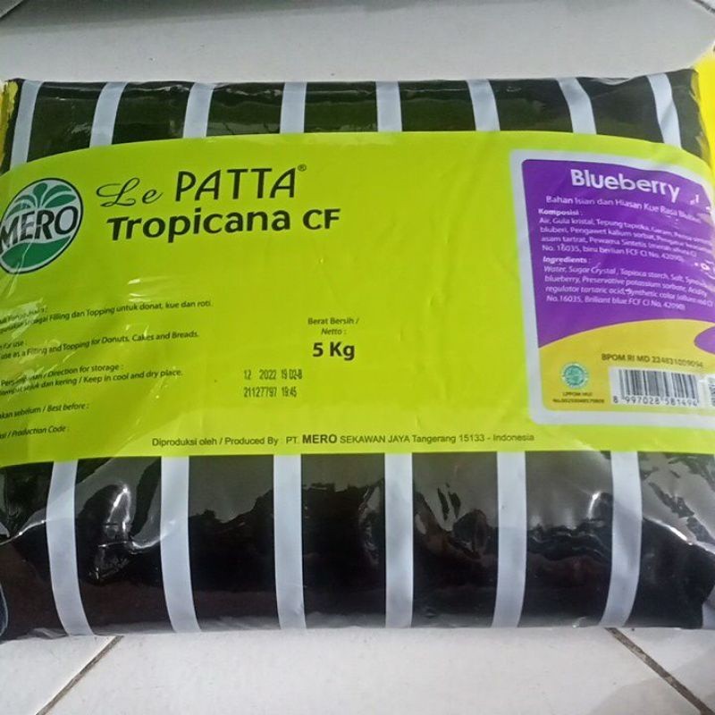 

Selai Blueberry Lepatta Cf 5Kg