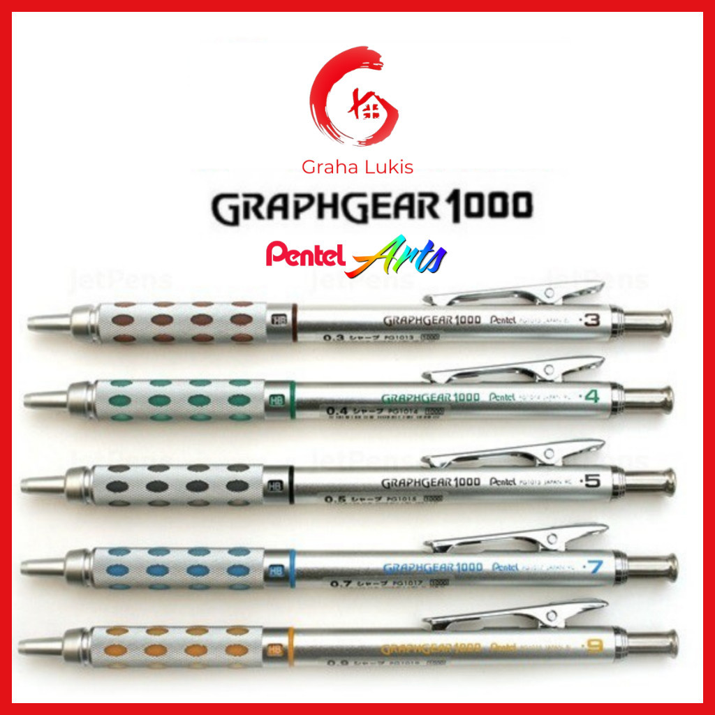 

Tel Graph Gear 1000 Drafting Cil - 0.3 / 0.5 / 0.7 / 0.9 Mm