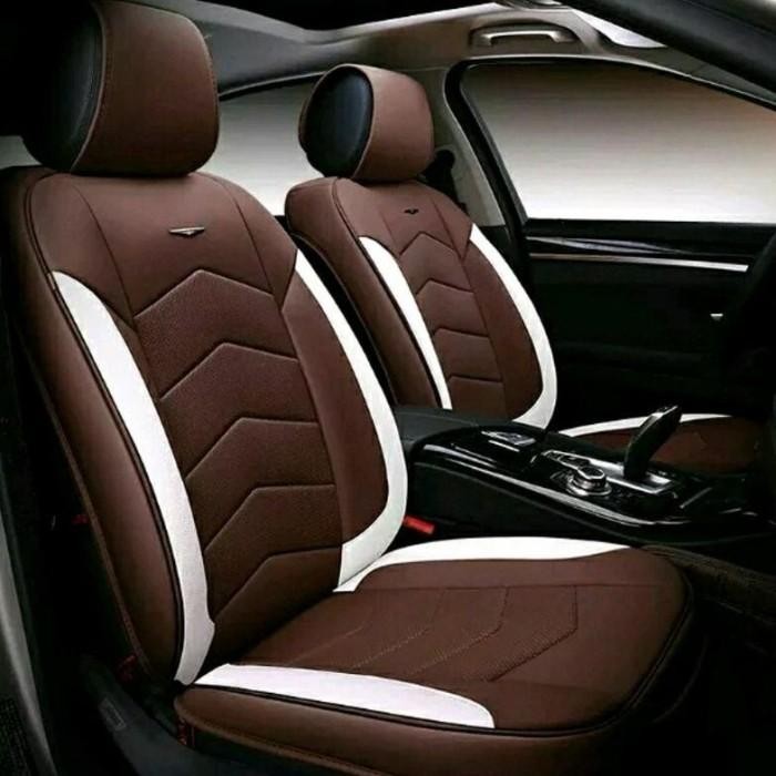 SARUNG JOK MOBIL RUSH TERIOS LAMA / TERBARU BAHAN KULIT SYNTETIC ANTI