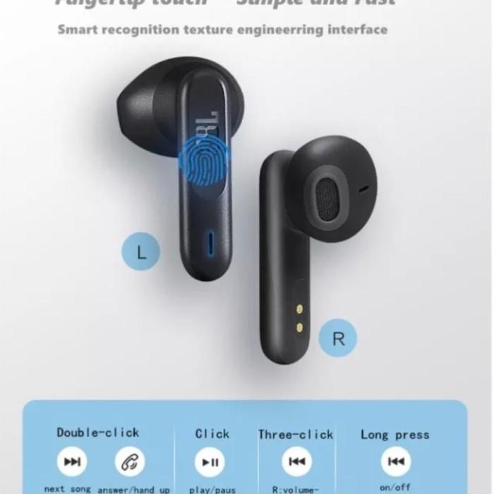 NEW ARRIVAL HEADSET BLUETOOTH JBL WAVE 300 EARPHONE WIRELESS EARBUDS TWS