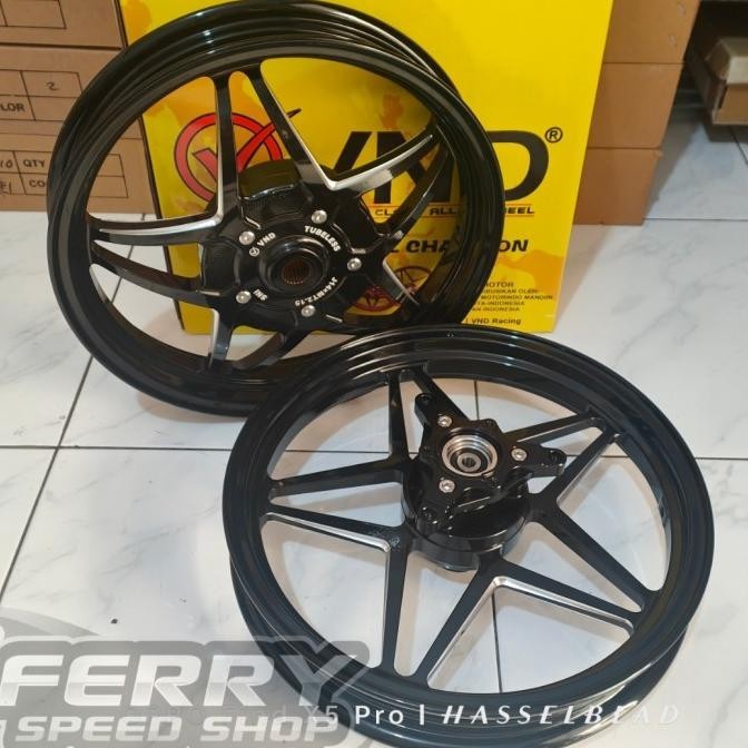VND PELEK RACING BINTANG AEROX 155 / VELG RACING V SPEED AEROX 155