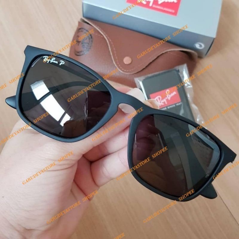 Kacamata Hitam Chris Rb4187 Lensa Polarized