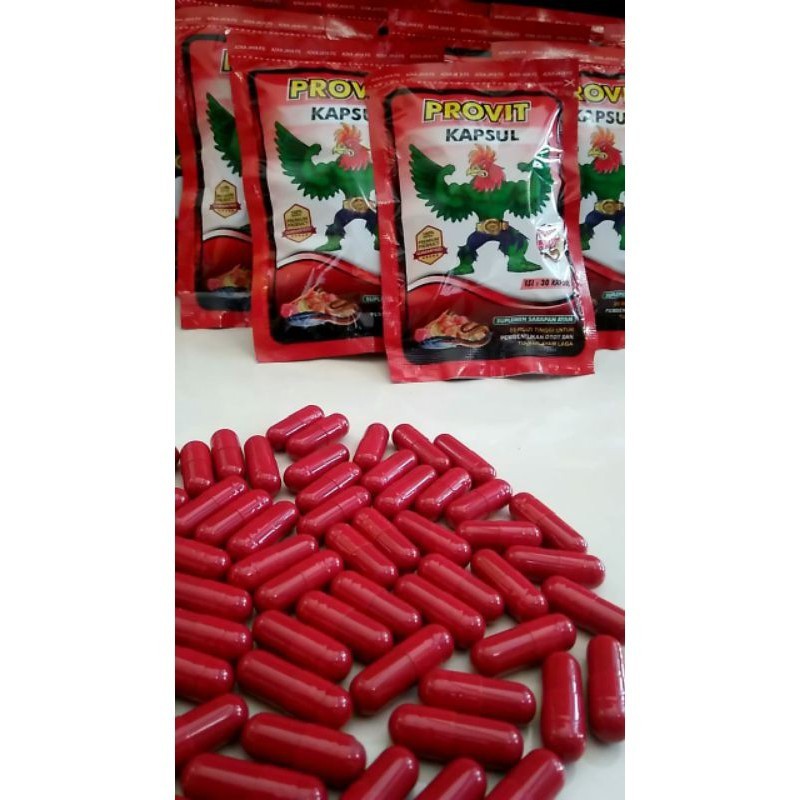 PROVIT SUPER 30 kapsul jamu kamlang ayam supeR sarapan ayam