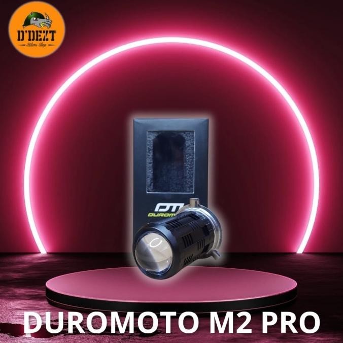 DUROMOTO M2 PRO LAMPU LED H4 PROJECTOR DUROMOTO M2 PRO 18 WATT