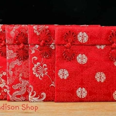 

Dompet Kain Imlek Angpao Jumbo Ampao Kado Sovenir Amplop Kain