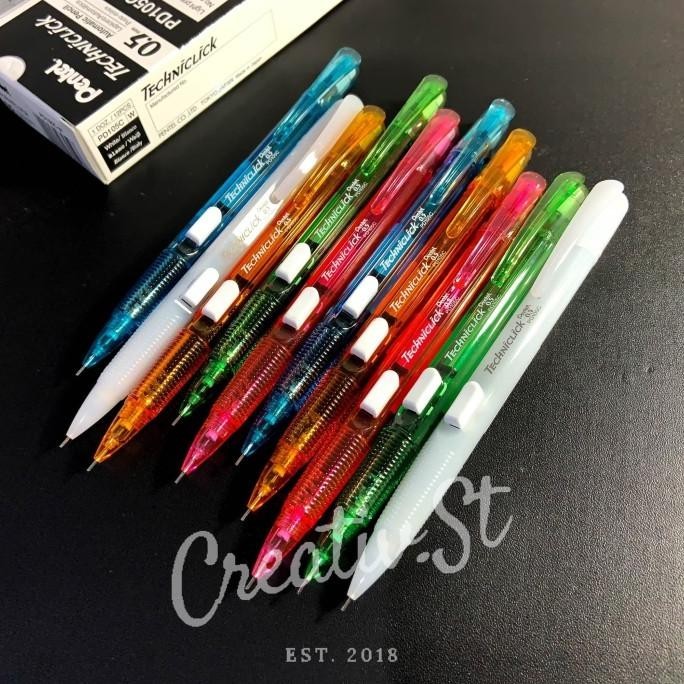 

Model baru - Pensil Mekanik Pentel Techniclik Doff Mechanical Pencil PD-105 ~