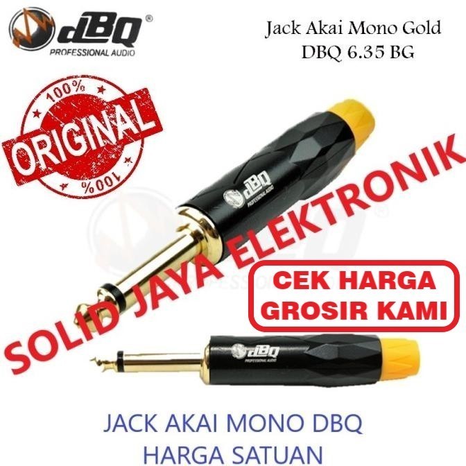 jack akai mono dbq gold jek jac jak mic mik microphone audio dbq asli f45a