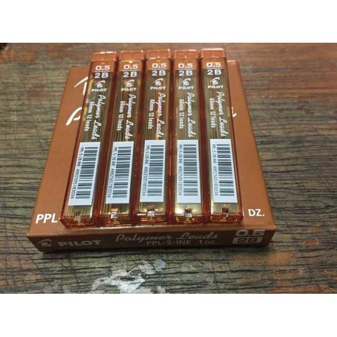 

Best - Refill/Isi Pensil Mekanik/Pencil lead 0.5 mm 2B Pilot ..