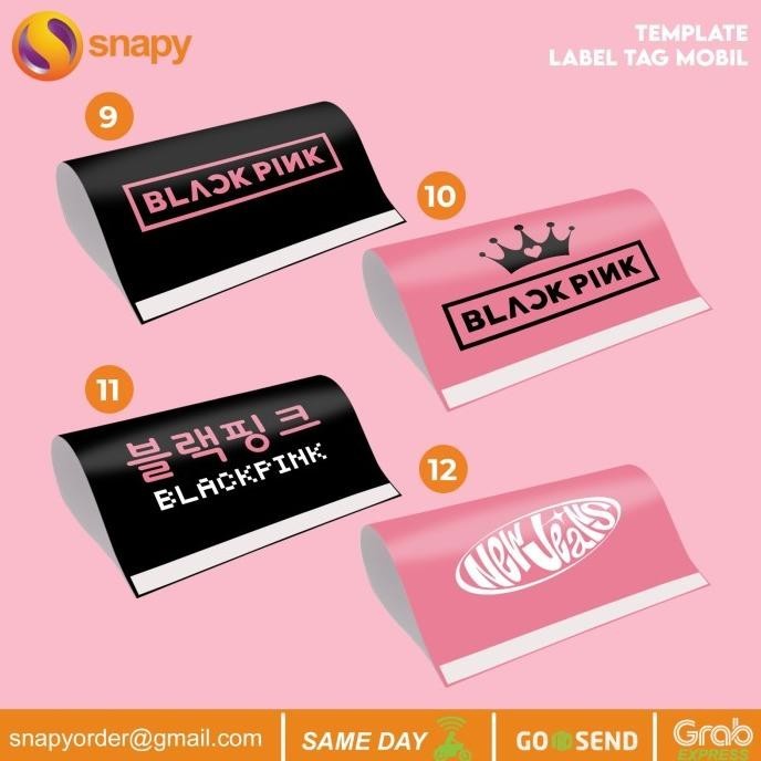 

Terjangkau - TAG LABEL MOBIL BARBIE LEGO BLACKPINK MARVEL TAMIYA !