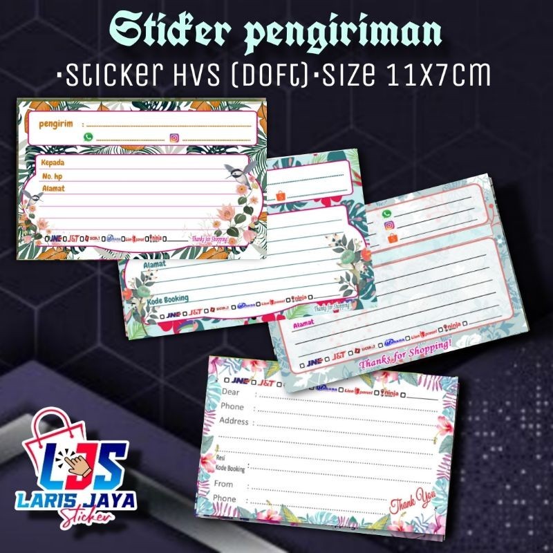 

(50 PCS) STIKER LABEL PENGIRIMAN OLSHOP/STIKER LABEL PENGIRIMAN ONLINE SHOP MURAH - 03