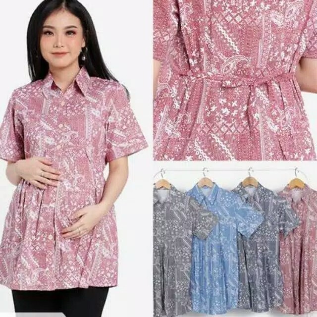 Manchu Baju Ibu Hamil Batik - Syifa Maternity