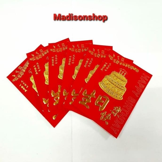 

Terbaru Angpao Ultah Merah 301 Ampao Imlek Murah Kado Bday Amplop Uang Imlek Limited Edition