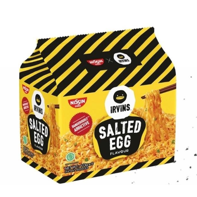 

Nissin Ramen Irvins Salted Egg Noodle Halal Spicy / Original