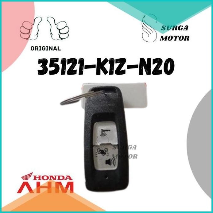 Kunci Kontak Remote FOB Smart Key Set Remot Alarm PCX 160 PCX160 ORI 1