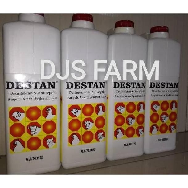 Destan Cairan Desinfektan Antiseptik Sanbe 1 liter untuk kandang