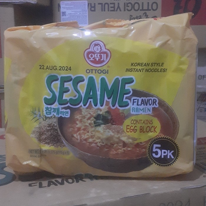 

Terbaru Ottogi Sesame Ramen,Mullti Peack Isi 5Pc Promo Terlaris
