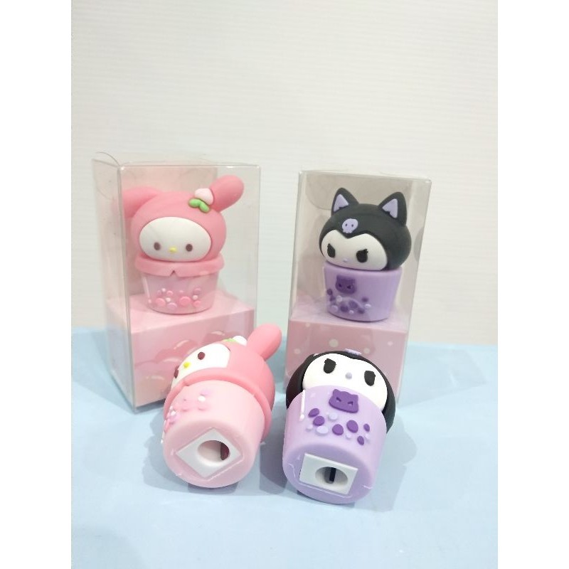 

Serutan/penggerok karakter kelinci dan kucing/1 lobang