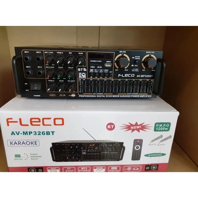 Amplifier Bluetooth Fleco AV MP326BT//Ampli MP 326 BT