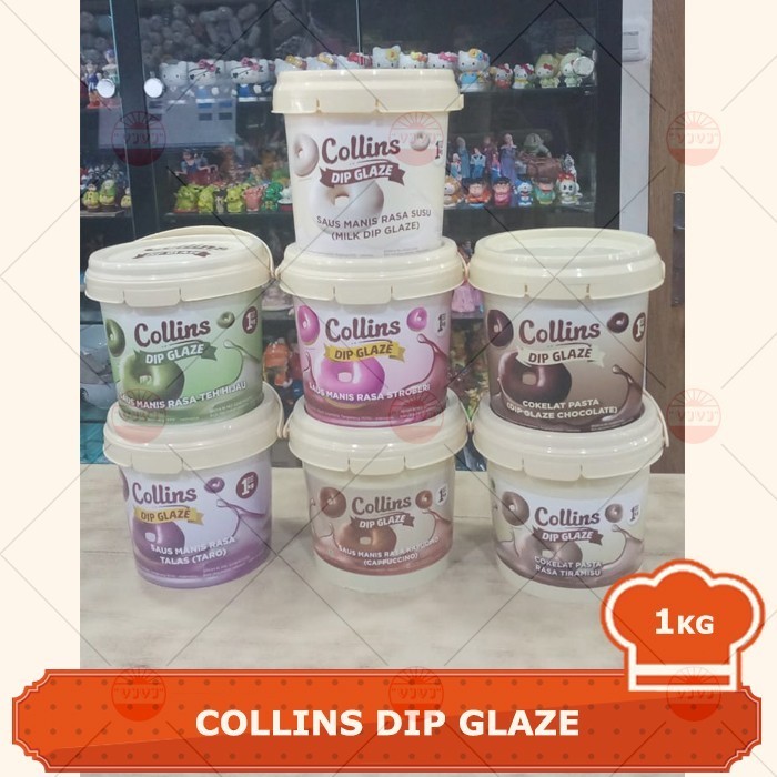 

HOT SALE COLLINS DIP GLAZE 1KG