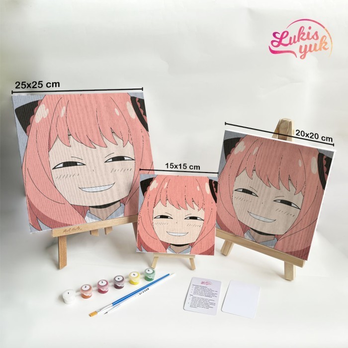 

Terjangkau Anya Forger (Spy x Family) - Paint by Numbers Kit - by LukisYuk