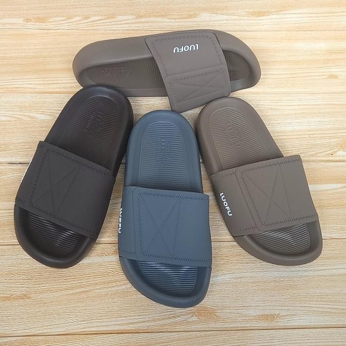 sandal selop pria luofu E.7210