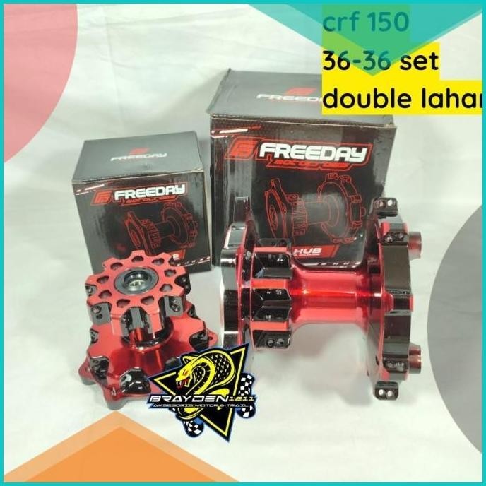 TROMOL SET CRF SUPERMOTO/TROMOL SET CRF 36HL/TROMOLSET CRF FREEDAY 16n