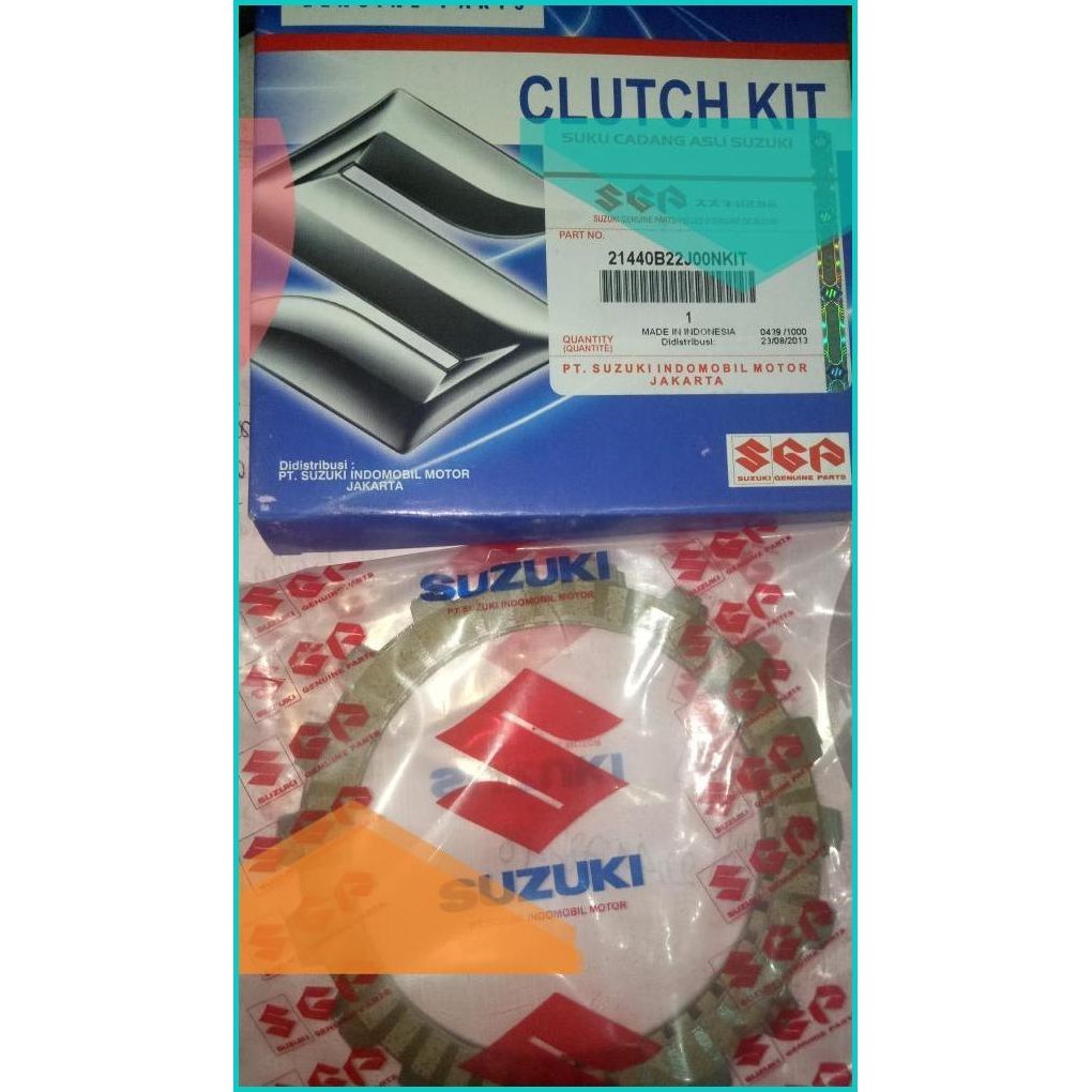 KAMPAS KOPLING SET SUZUKI SHOOTER / YOUNG STAR ORI SGP 21440B22J00NKIT