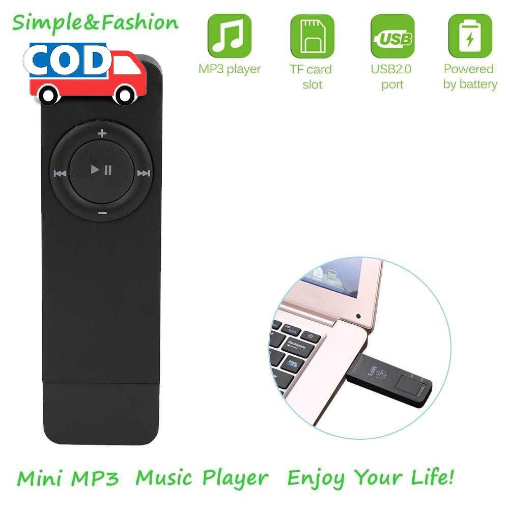 Pemutar Musik Mp3 Mini Player Lagu Kecil Portable Micro SD TF Card Murah Terbaik