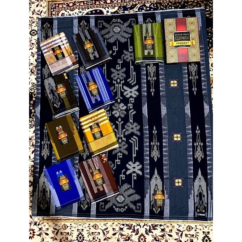 [SYAR'I MINERV] SARUNG CENDA SONGKET/SARUNG CENDANA DOBBY RAYON/SARUNG CENDANA JAGUARD