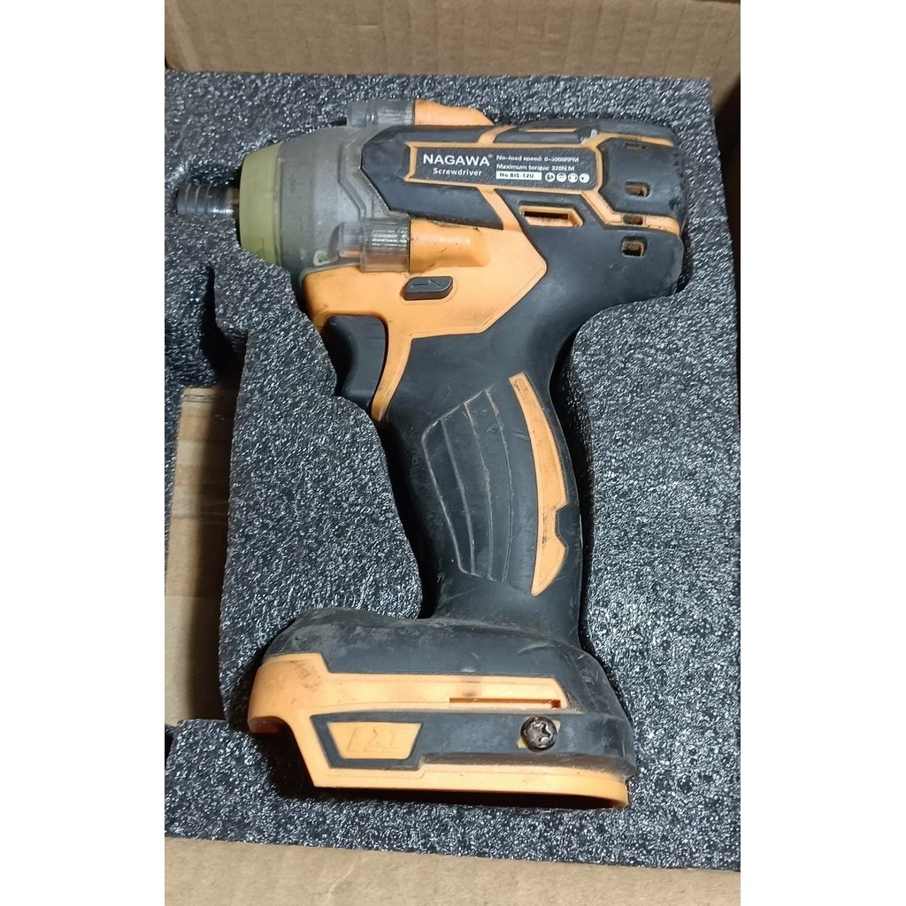 (57) esin Bor Obeng Screwdriver Brushless Impact Driver Cordless Nagawa