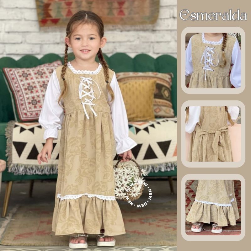 2024 Lebaran Gamis Anak Perempuan Terbaru 2023 Bj Setgamis Bahan Adem Gmis Anak2 Tanggung Gms Peremp