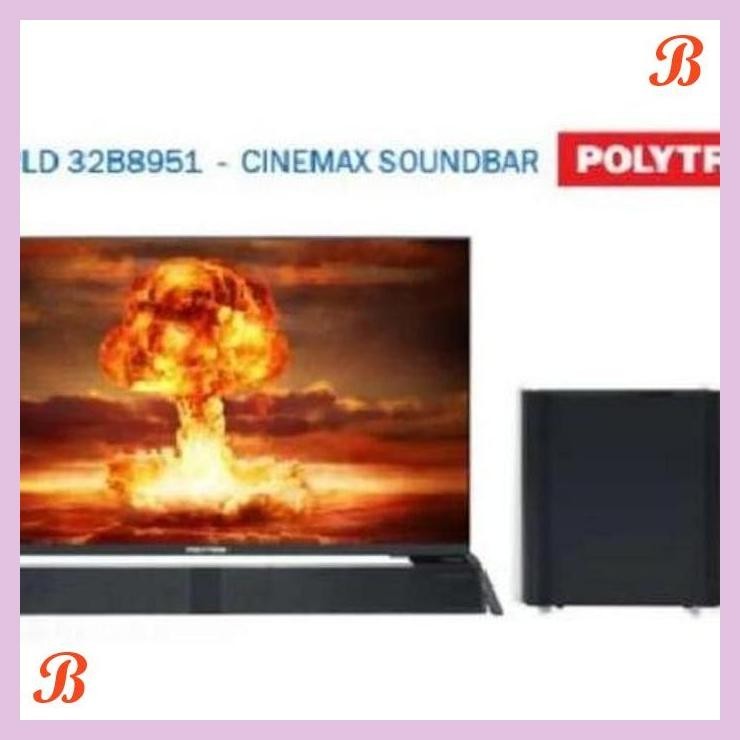 | ME | TV LED POLYTRON PLD32B8951 32 INCH CINEMAX SOUNDBAR
