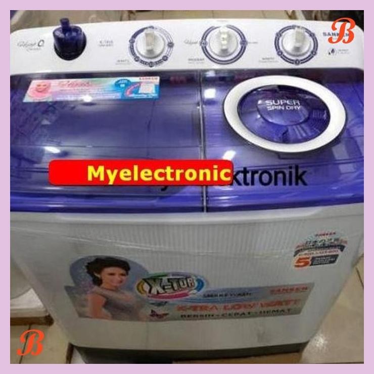 | ME | MESIN CUCI SANKEN HIJAB SERIES TW-888HVL HTG 2 TABUNG 7 KG 250 WATT