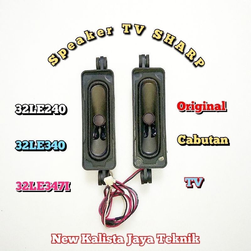SPEAKER SHARP LC 32LE3471 SPEKER TV 32LE347 ORIGINAL SPEAKER TV SHARP 32LE347I SPEKER SHARP 32LE347 