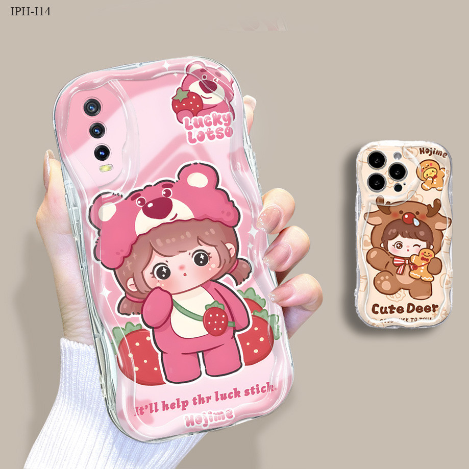 Casing Hp Untuk Compitable With iPhone 15 14 13 12 11 8 7 6 6S X XS XR Mini Pro Plus Max SE 2020 202